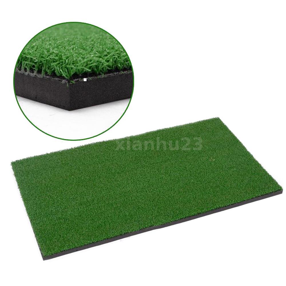 Backyard Golf Mat Golf Training Aids Hitting Pad Practice Grass